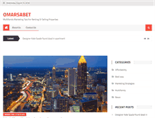 Tablet Screenshot of omarsabet.com